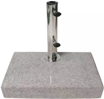 PRIMASTER Balkon-Schirmst&auml;nder halb, Granit, 25kg