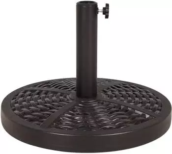Gardenson Schirmst&auml;nder Stahl schwarz 15kg (HI-504019)