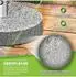 tillvex Sonnenschirmständer Granit rund mit Rollen, 27kg, Edelstahlrohr (16-48mm)