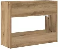 vidaXL Sonnenschirmhalter Artisan-Eiche 65 x 24 x 50 cm Holzwerkstoff