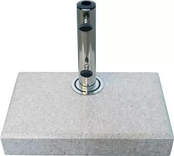 PRIMASTER Schirmständer Granit 25kg inkl. Kunststoffadapter
