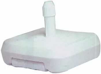 Saturnia Schirmständer mit Rollen, PVC, 60x60cm (8091900)
