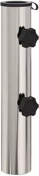 vidaXL Sonnenschirm Fu&szlig;rohr 0,63kg Edelstahl (42035580)