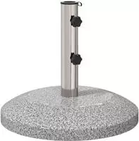 vidaXL Parasolbasis f&uuml;r 40-50 mm Pole 26.45 kg Grau for 40-50 mm Pole
