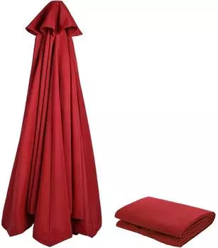 LuxusKollektion Sonnenschirm Ersatzbezug 230cm, 6 Streben, UV-Schutz, windfest