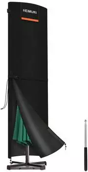 LuxusKollektion Ampelschirm-Schutzhülle 280x65cm, 420D Oxford, wasserdicht, UV-beständig
