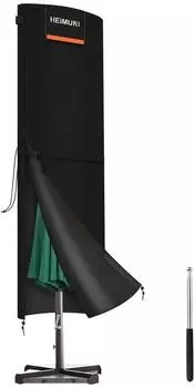 LuxusKollektion Ampelschirm Schutzh&uuml;lle 420D Oxford, wasserdicht, UV-best&auml;ndig, 220x50cm