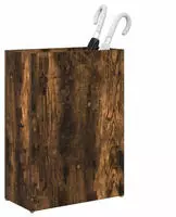 vidaXL Sonnenschirmhalter R&auml;uchereiche 40 x 20 x 55,5 cm Holzwerkstoff