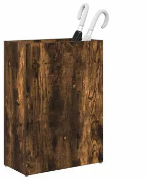 vidaXL Sonnenschirmhalter Räuchereiche 40x20x55,5cm (899435)