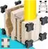 Kesser Sonnenschirmhalter für Balkongeländer, universal, beige/anthrazit (34517)