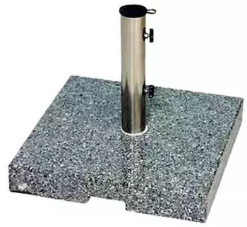 Siena Garden Granitschirmständer eckig Ø 25-48 mm (45 kg)