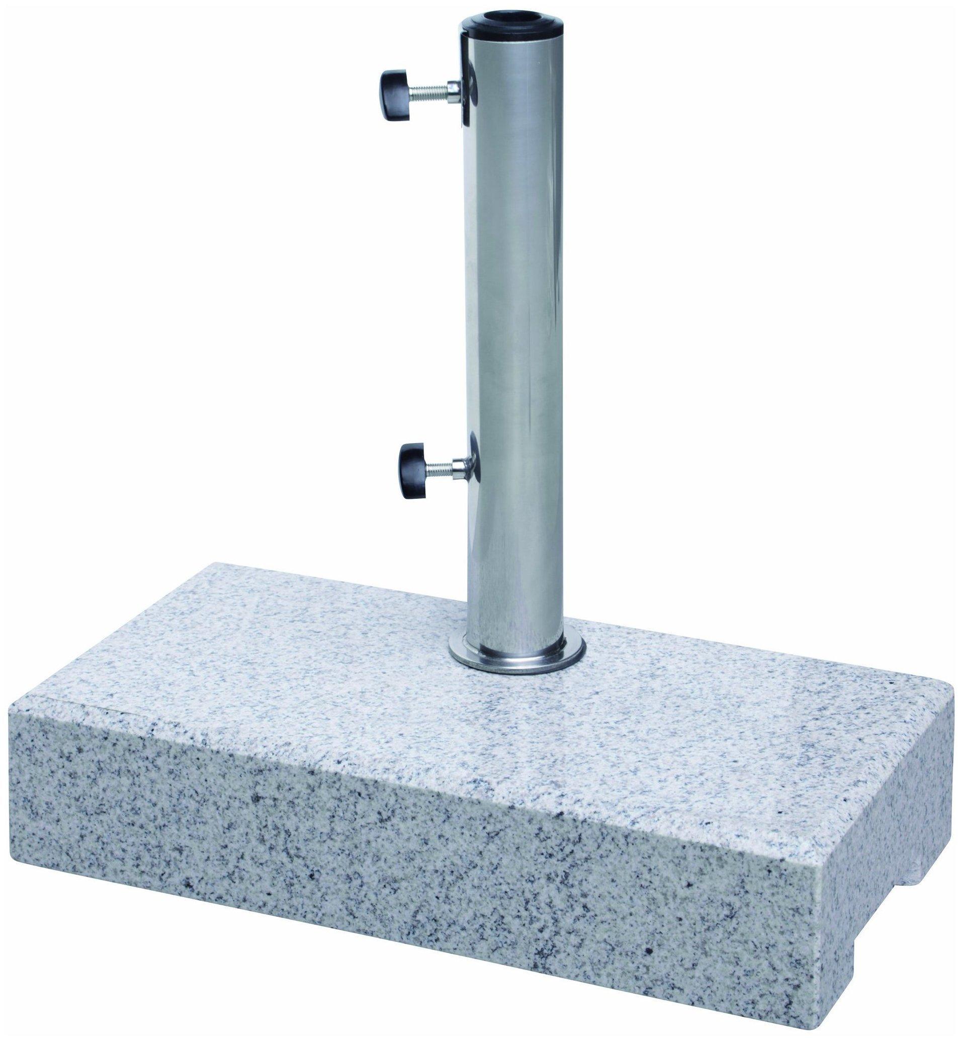 Doppler Granit-Balkonsockel Ø 25-48 mm (25 kg) Test TOP Angebote ab 69,90 €  (April 2023)
