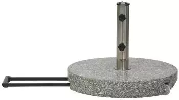 Siena Garden Granitschirmständer Trolley rund 25-48 mm (40 kg)