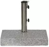 Siena Garden Betonschirmst&auml;nder Granit, f&uuml;r Balkon, 25 kg, eckig