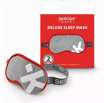 Skross Deluxe Sleep Mask dunkelgrau, waschbar (SKTA1001EYMDGCN)