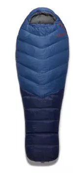 Rab Alpine 400 Down Sleeping Bag -5C (2024) long LZ blue ink