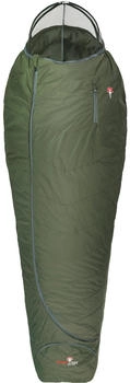 Grüezi Bag Biopod Wool Survival Ice (-6C, regular, zipper right, greenery)