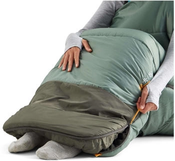 Sea to Summit Boab -9C Regular laurel wreath green – Sea to Summit Boab -9C Regular – Kunstfaser-Schlafsack für anspruchsvolle Bedingungen