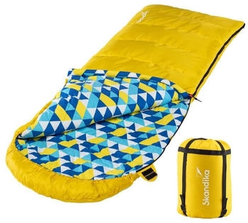 Skandika Dundee Flanell 220 x 80 cm yellow