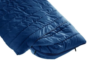 Deuter Starlight SQ (2025) nightblue/redwood – Deuter Starlight SQ (2025) nightblue/redwood – Kunstfaser-Schlafsack für junge Outdoor-Fans