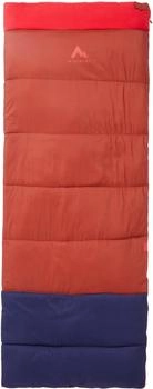 McKinley Flanelle II Decken-Schlafsack Rot Rost/Dunkelblau Unisex (426894)