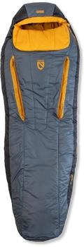 Nemo Forte Endless Promise Mens 35 Kunstfaserschlafsack Fortress/Mango Long (811666035103)