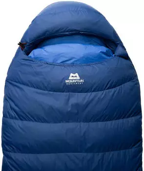 Mountain Equipment Olympus 450 (admiral blue/200cm/LZ) – Daunenfüllung kombiniert Wärmeleistung mit geringem Gewicht