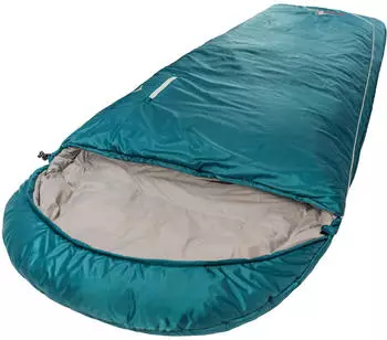 Grüezi Bag Wolle Camp Comfort (max. 191 cm, Zip left) Dark Petrol