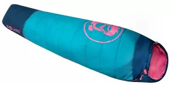 Trollkids Kid's Fjell Dreamer Extendable (160-190 x 68 x 50 cm - 130-170 cm) Madeira Blue / Light Magenta / Turquoise