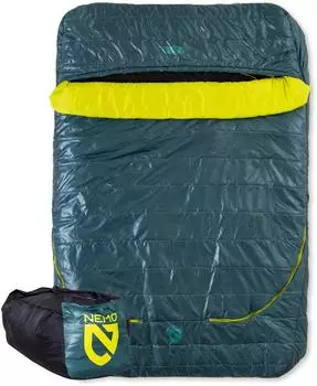 Nemo Jazz Double 2025 (up to 193 cm) Zip: Both Lagoon / Lumen