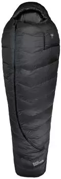 Grüezi Bag Downwool Subzero 2.0 (max. 185 cm) Zip: Reverse-J Black Edition