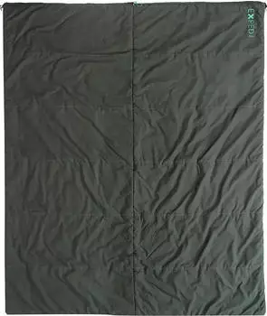 Exped LuxeWool Sleepingbag Duo (Duo - 210 x 170 cm) Zipper: Dual Zip Moraine / Sage