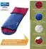 Skandika Dundee Deckenschlafsack blau/rot