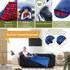 Skandika Dundee Deckenschlafsack blau/rot