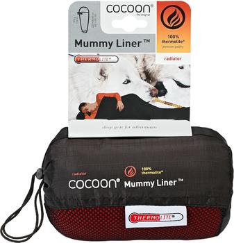 Cocoon MummyLiner Thermolite Radiator (red) – Optimieren Sie Ihr Schlafgefühl mit dem Cocoon MummyLiner Thermolite Radiator (red)