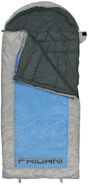 Fridani Kinderschlafsack BB 180x80cm XXL Deckenschlafsack -15°C Blau warm wasserabweisend waschbar