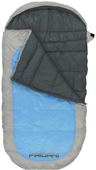 Fridani Kinderschlafsack PB 180x90cm XXL Deckenschlafsack -12°C Blau warm wasserabweisend waschbar