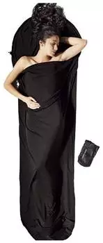 Cocoon MummyLiner Cotton (merino wool black)