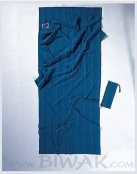 Cocoon TravelSheet Coupler (Cotton,nile blue)