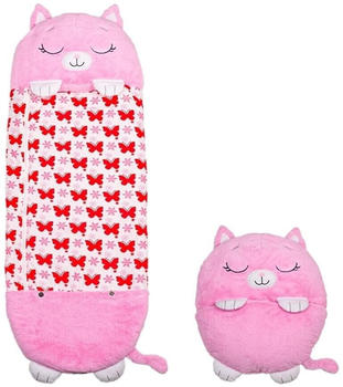 Happy Nappers Kinderschlafsack Katze Large pink