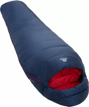 Mountain Equipment Helium 250 Womens (long, left-zip, medieval blue)