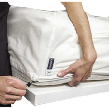 Cocoon Egypt Cotton Protection Sheets (ECS13-S) Weiß 200 x 100-30 cm