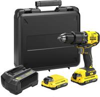STANLEY SFMCD715D2K-QW, STANLEY V 20 SFMCD715D2K-QW Akku-Schlagbohrschrauber 18V