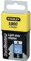 Klammern Typ A 10mm 1000 St&uuml;ck - Stanley
