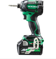 HIKOKI WH18DCWRZ, Hikoki WH18DC + 2 Akku Akku-Schlagschrauber 1/4", 18V, 2,5Ah