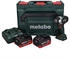 8 Ah, mit 2 Akkus: Metabo SSW 18 LT 300 BL