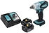 6 Ah, mit 2 Akkus: Makita DTW251