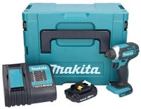 Makita Dtd 152 Sy1j Akku Schlagschrauber 18 V 165 Nm 1/4" + 1x Akku 1,5 Ah +