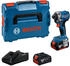 4 Ah, mit 2 Akkus: Bosch GDR 18V-215