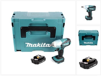 Makita DTW251Y1J (1 x 2,0 Ah) im Makpac